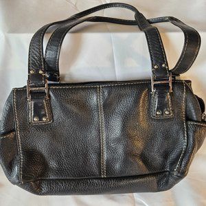 Fossil Black Pebbled Leather Shoulder bag